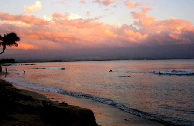 Beautiful fully AC 2 BR/2BA Kanai a Nalu beachfront condo 20 ft from the waves