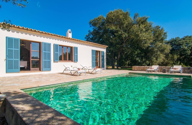 Beautiful Holiday Home “Finca Es Garballó” with Garden, Pool, Terraces & WiFi; Parking Available