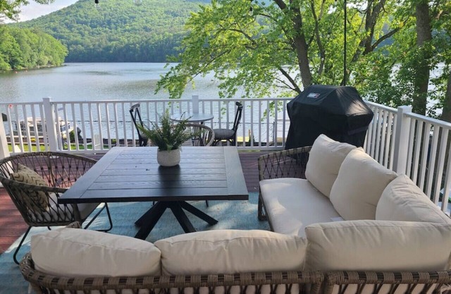 Beautiful home on the river with Private Dock.
