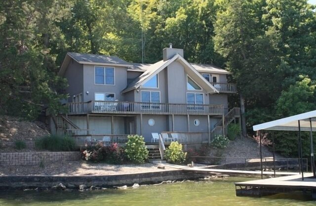 Beautiful Lakefront Home ~ 4BD/3 Master Suites ~ Outstanding Lake Views!