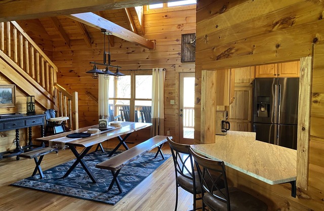 Beautiful NC mountain cabin with views.