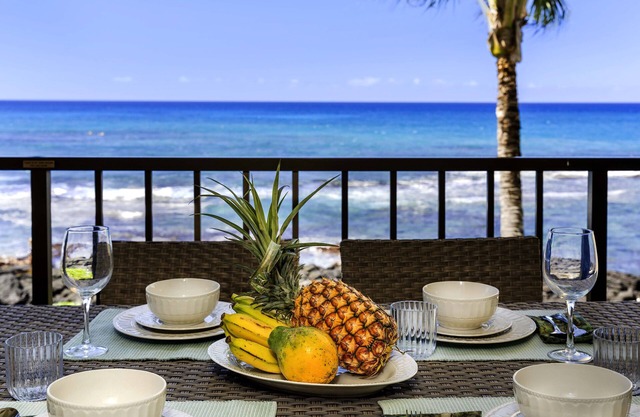 Beautiful Oceanfront Kona Bali Kai Unit #203 Two Bedroom Condo now with A/C!