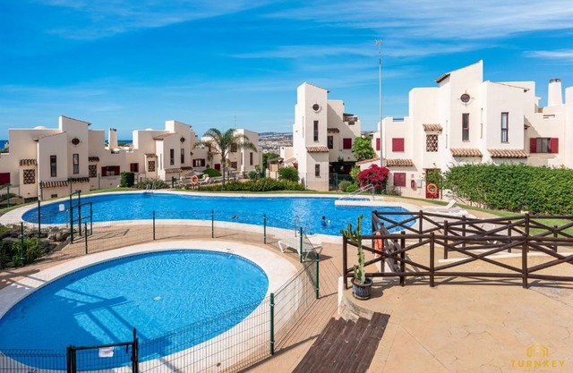 Beautiful penthouse in Casares with rooftop terrace and seaview