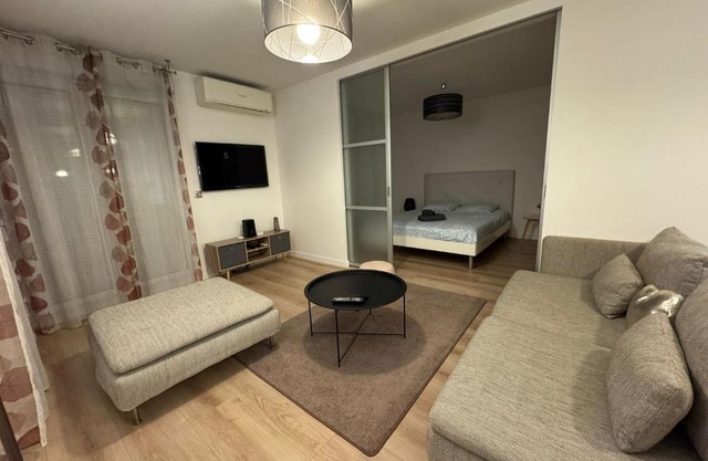 Beautiful renovated 1 room garden box Eurexpo-Lyon- Stadium