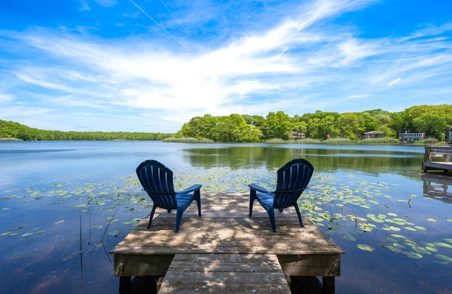 Beautiful renovated house water views located right across from Big Fresh Pond
