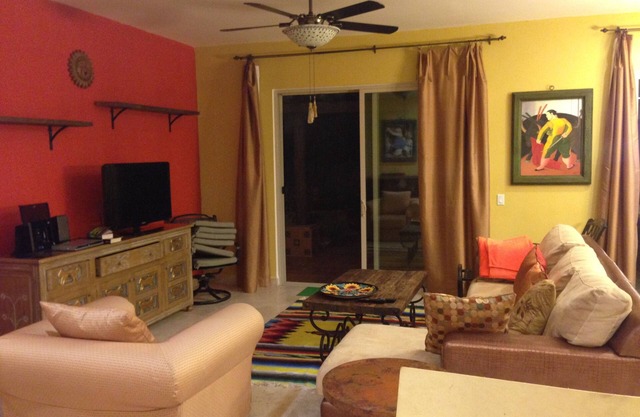 beautiful villa near the beach on a secluded island with pristine beaches.