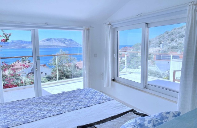 Beautiful villa with panoramic sea view from all rooms