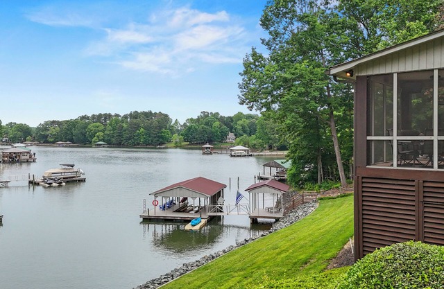 Beautiful Waterfront Home w Hot Tub and great entertaining options!