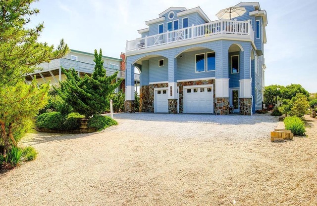Beautifully renovated ocean front home in Harvey Cedars