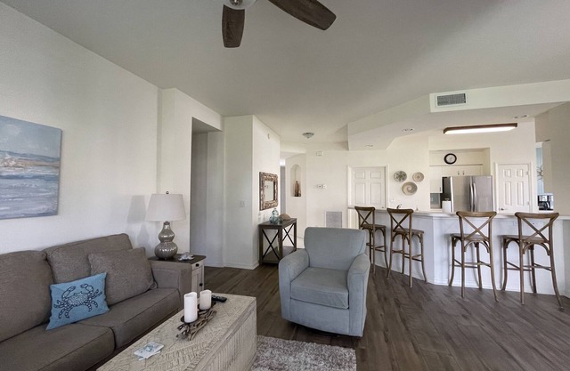 Beautifully updated, gated community, minutes from the gulf beaches