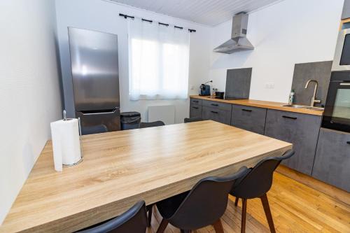 Belle Maison Nancy avec 3 chambres individuelles