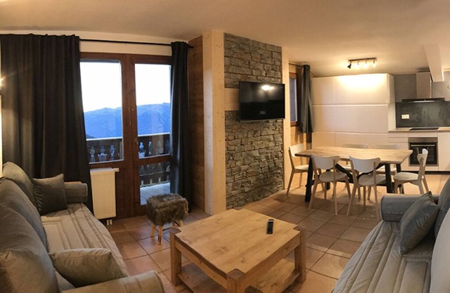 Belle Plagne, 55m²-6p, ski in/out, swiming pool