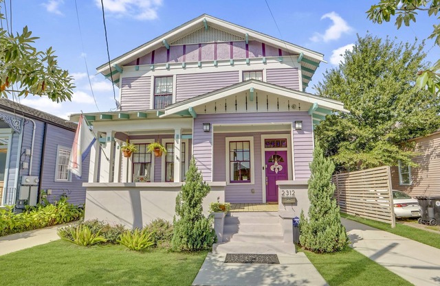 Best of the Big Easy Arts and Crafts Uptown Home