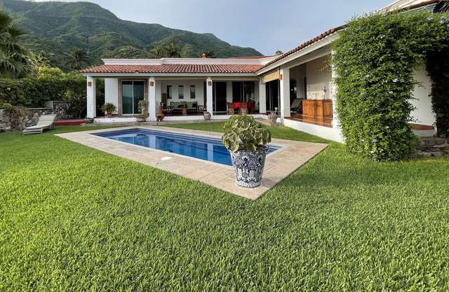 Blue House with Views Is Open!