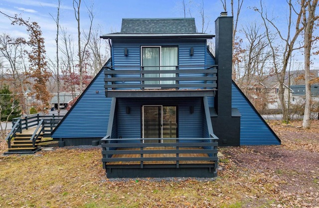 Blue Nest By The Lake