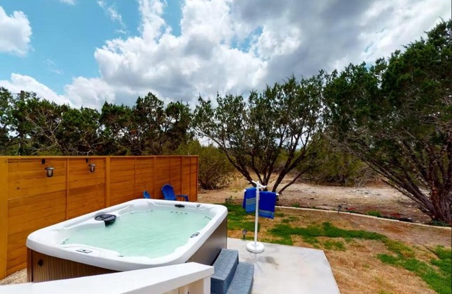 Blue Oasis in the Hill Country