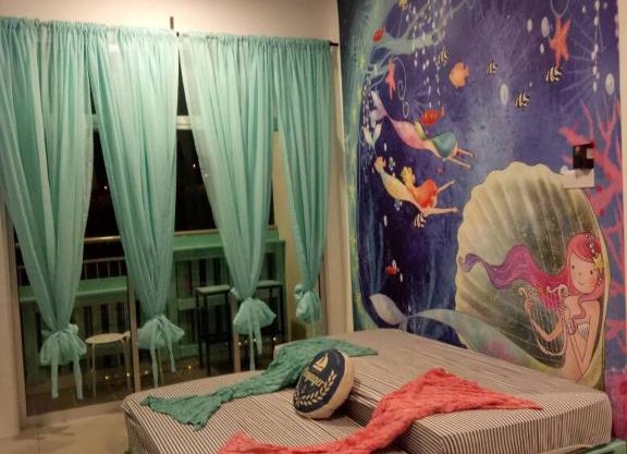 Blue Romance Mermaid Cameron Stay 9 pax Next to Night Market