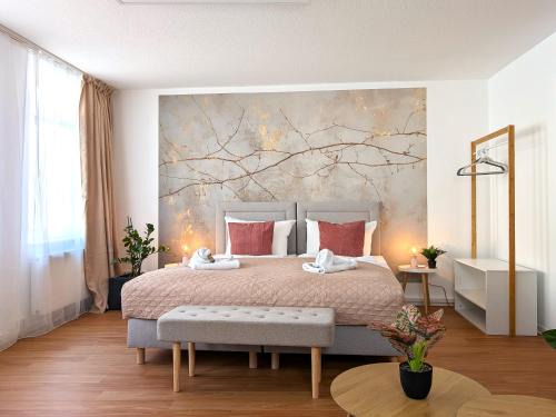 BohnApartments - Am Theater- WLAN- Terrasse- City - Vollausstattung