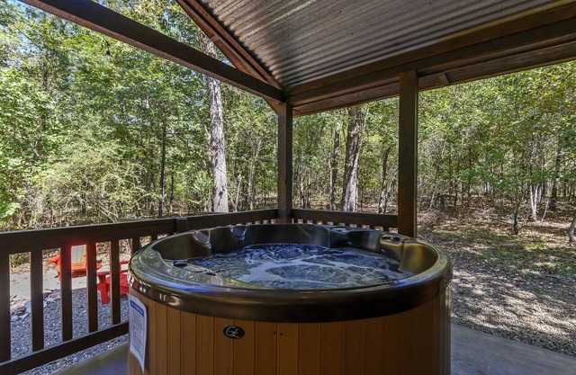Bout Time Cabin in the Wood With Free Wifi and Private Hot Tub by Redawning