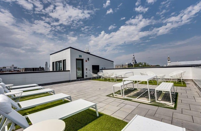 Brand New 1BR with Sofa Bed with Roof Top in MTL -36