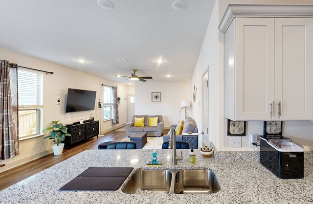 Brand new home with enclosed backyard