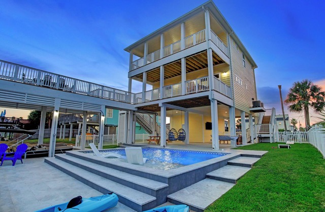 Brand New Spacious Canal Home with Private Pool