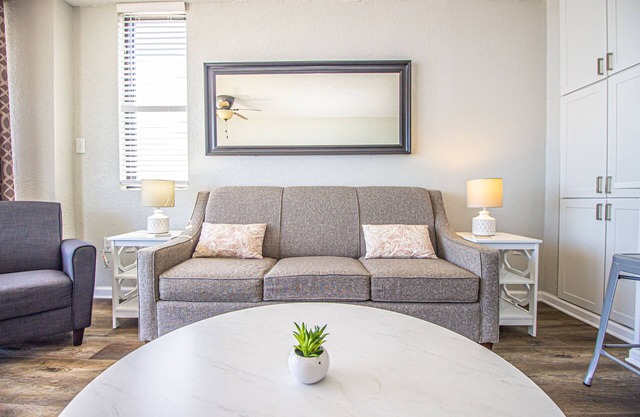 Brand new, ultra modern, Ocean Front King Condo with Quartz Counters!