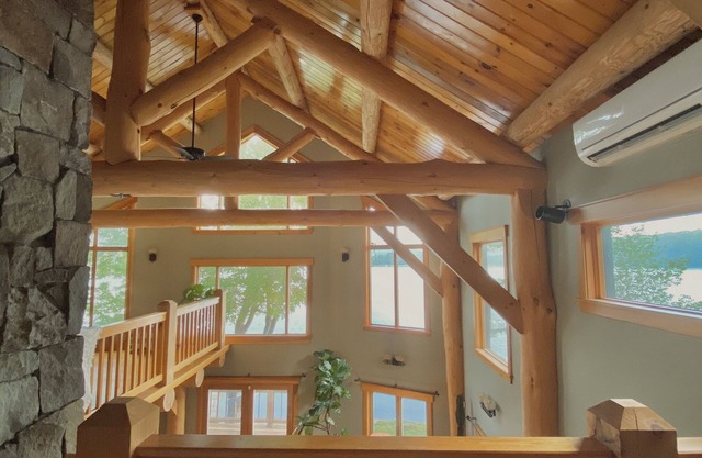 Breathtaking Timber Frame Lake House
