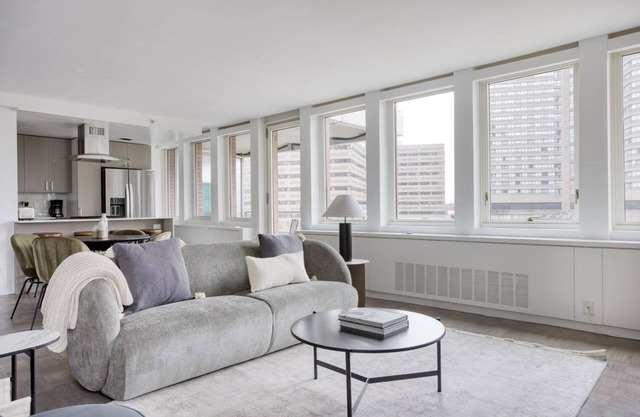 Bright Back Bay 2BR w/Gym, nr Prudential Center, by Blueground