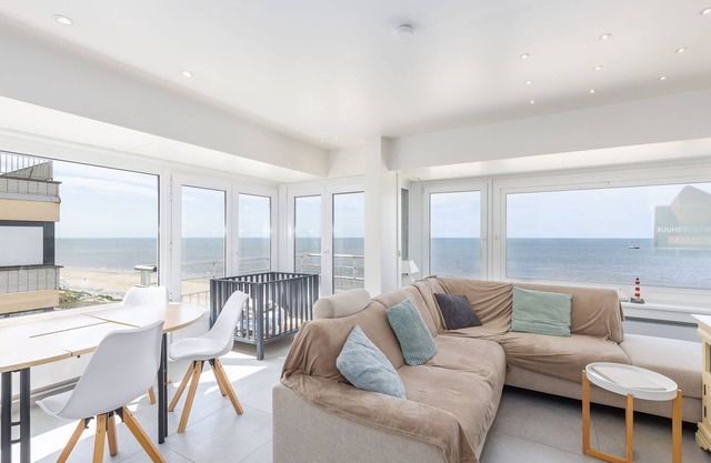 Bright Beachfront Apartment
