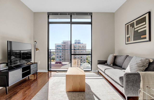 Bright Bethesda Bainbridge 1BR w/Concierge, Gym, W/D, walk to Metro, by Blueground