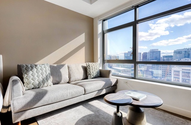 Bright Fenway Studio w/W/D, Roof & Gym, nr Fenway Park, by Blueground