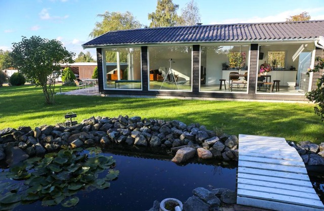 Bright summer house close to the beach and water