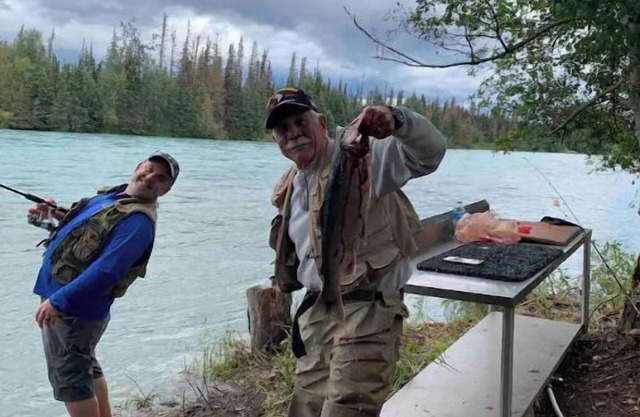 Cabin 6 on the Kenai River.