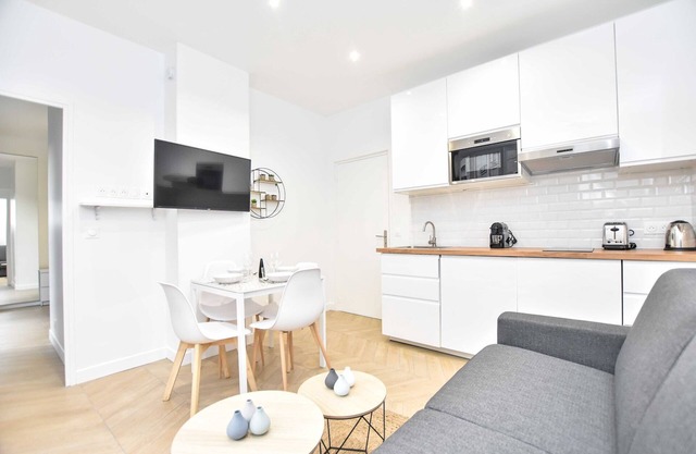 Calm Apartment -1BR/4P- Bastille