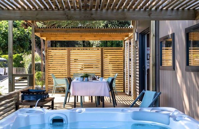 Camping Romanée La Plage * - EXCLUSIVE mobile home - 2 bedrooms - 2 bathrooms - Private SPA 4 people