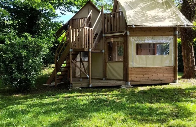 Camping Castanhada* - 3-room cabin tent for 4 people