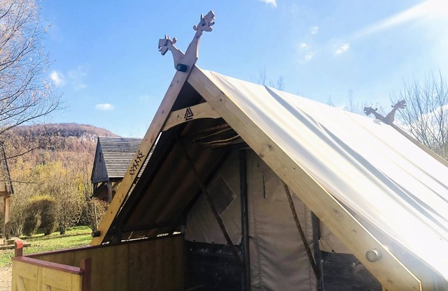 Camping Ecologique la Roche d'Ully* - Lodge Skàli 3 rooms 4 people Without Sanitary