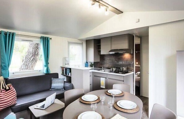 Camping Le Lac des Vieilles Forges *** - 4-room Classic XL mobile home for 6 people