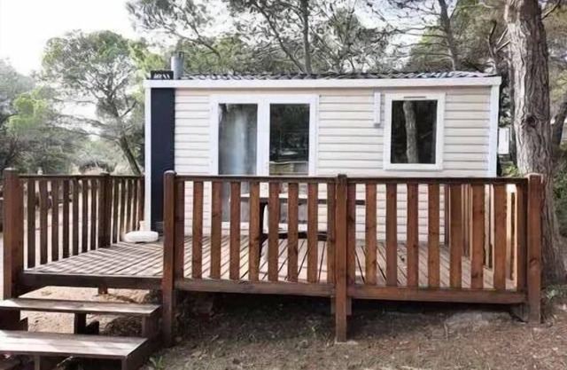 Camping Le Pinada * - Mobil Home IRIS - 1 bedroom - Recent - 20m2 4 people