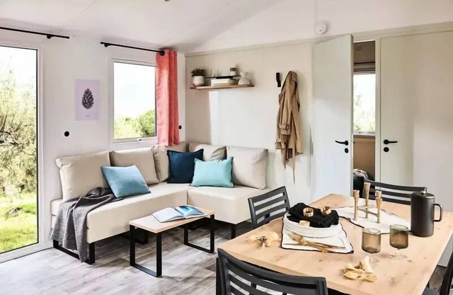Camping Lou Broustaricq* - Maui Mobile Home 3 Rooms 4 People Air Conditioned