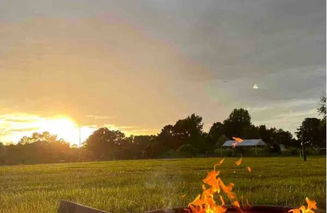 Campsite in Greenville North Carolina