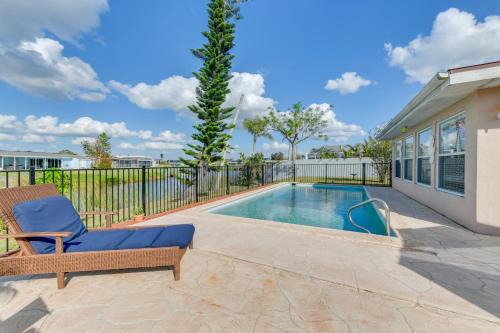 Canal-Front Fishing and Pool North Port Home