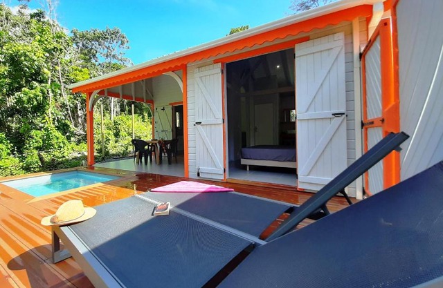 Caraïbes Cottages Corail piscine privée a 900m de la plage de Grande Anse