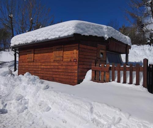 Caravane 4 personnes au camping d'Aussois