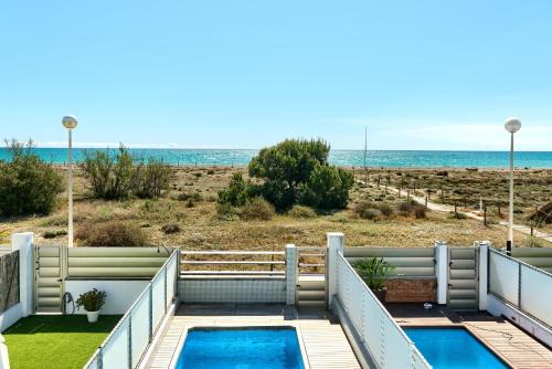 Casa frente al mar con piscina privada