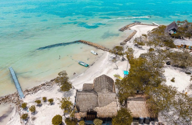 Casa Frente al mar en Isla Baru: Oasis La Curiosa