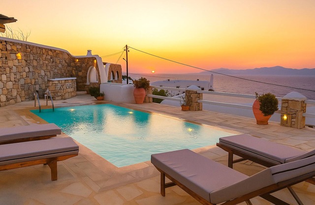 Cavo Apollon Sunset Pool Villa w Deluxe Suite
