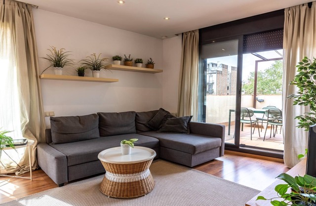 Central apartment with a terrace