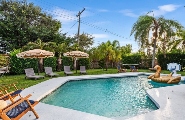 Centrally Located 4BD Oasis w/Pool & Movie Patio